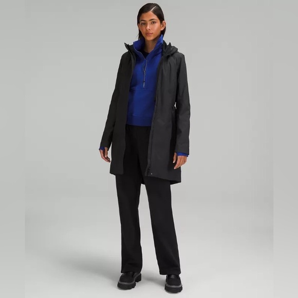 lululemon athletica Jackets & Blazers - Lululemon || Black Rain Rebel Insulated Jacket